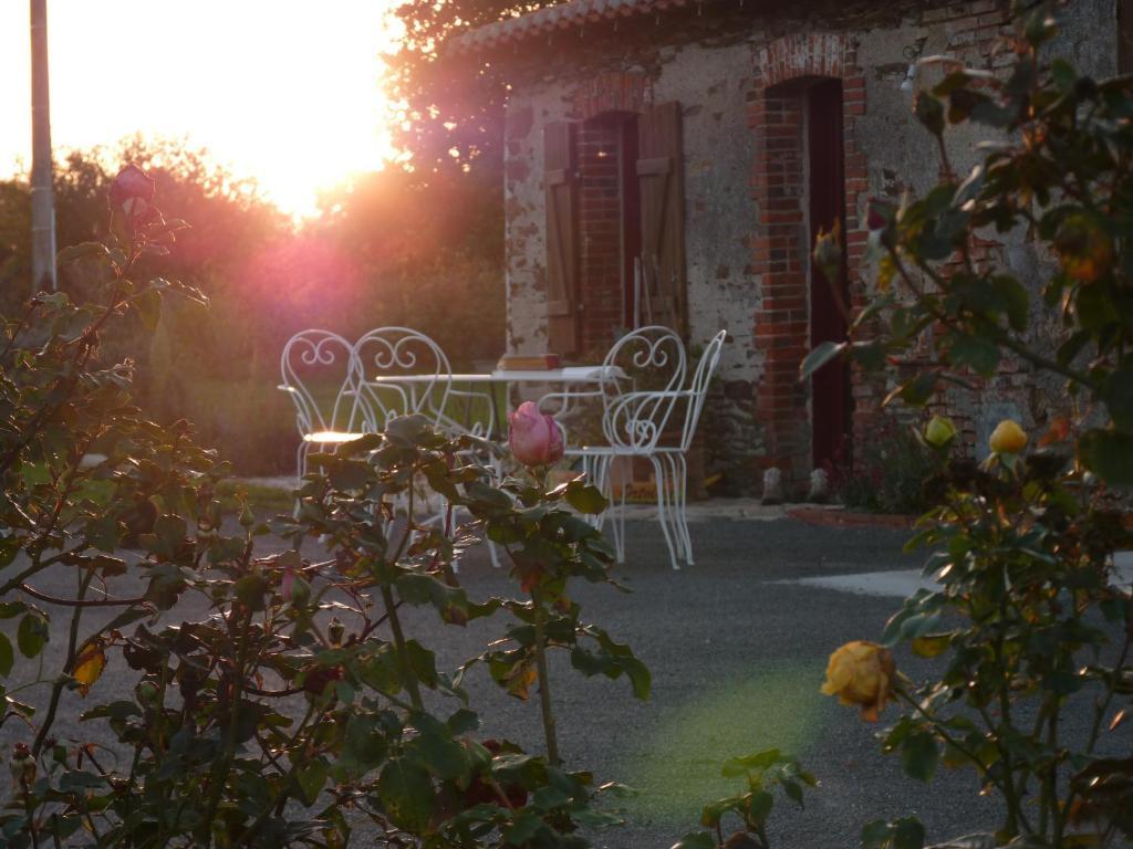 Chambres D'Hotes Le Chateau Rouge Saint-Germain-sur-Moine ภายนอก รูปภาพ